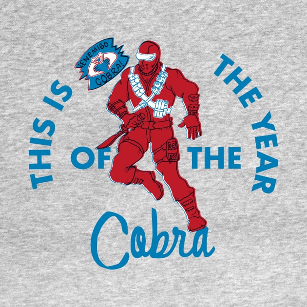 Year of the Cobra Mortal by SkipBroTees